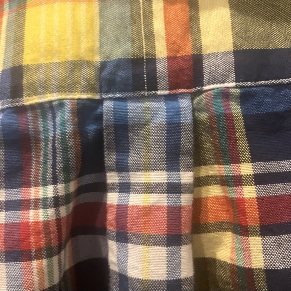 Men’s Polo Ralph Lauren Multicolored Plaid Button Down Shirt (M) - Picture 7 of 7